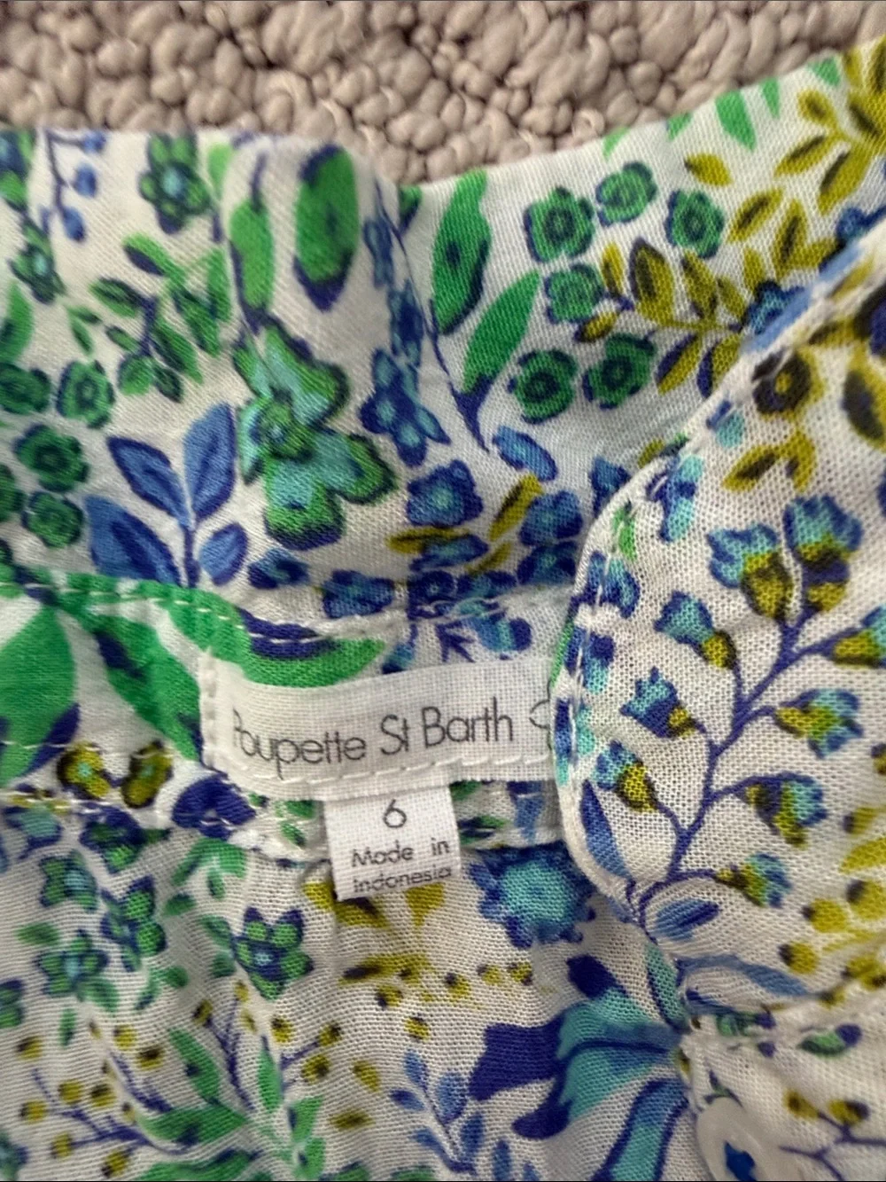 Poupette St. Barth lightweight floral